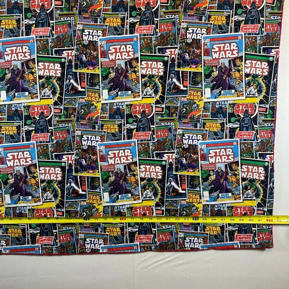 Brookidlyn Star Wars Comic Book‎ Minky Blanket Throw Fleece
